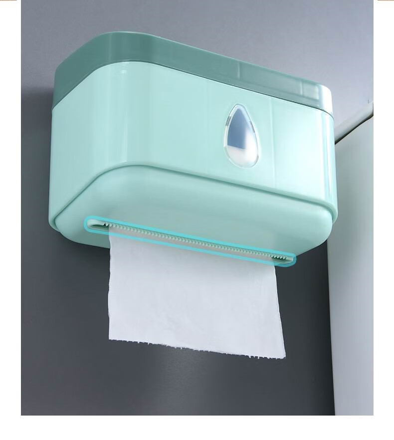 厕所放卫生纸的盒子卫生间纸抽盒2021新款马桶卷筒纸巾盒挂盒防水