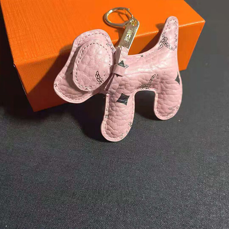 适用于m-mcm-mk包包挂饰mini双肩包斜挎包小狗公仔挂件钥匙扣饰品