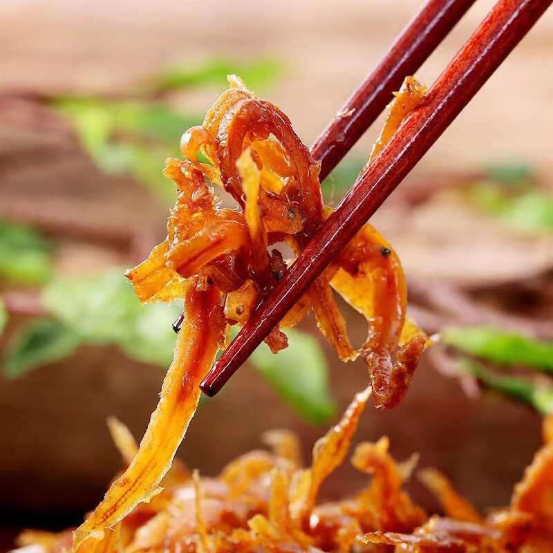 银丝丁香鱼罐头袋装400克/袋 开袋即食 下饭小银鱼干休闲零食 丁香鱼