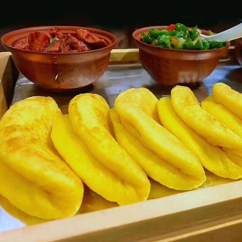 【顺丰速运】杂粮玉米黄煎粗粮点心冷冻食品面点馒头美食传统糕点酒店