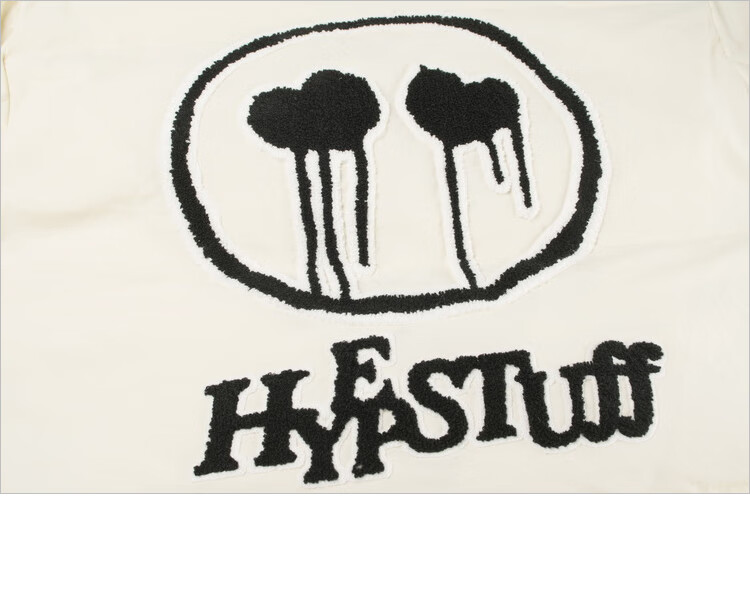 【inxxstreetlab】hypestuff 潮牌可脱卸帽短款羽绒服男女通款hua