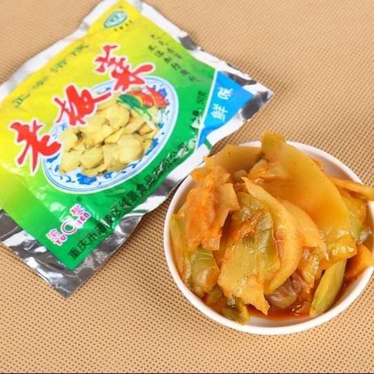 京喜好货重庆涪陵榨菜老板菜清淡下饭菜榨菜片佐餐开胃小菜咸菜菜买2