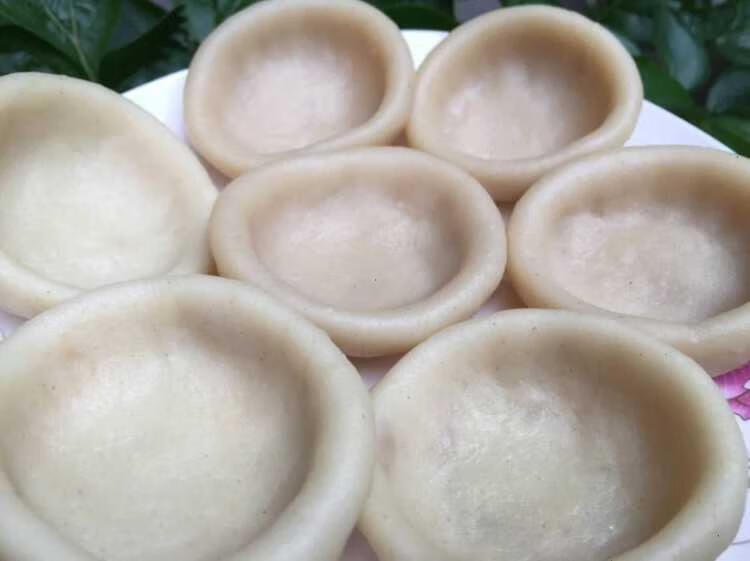 灯盏果粿江西上饶特产铅山立夏圆米果无菜空胚1000克真空包装起发