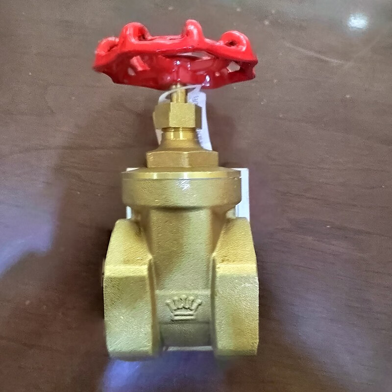 奥年俊卓冲工品黄铜闸阀手动硬密封阀门重型dn65