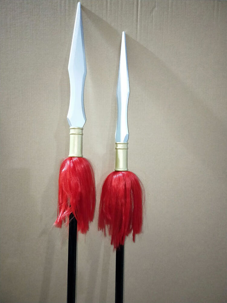 岳飞兵器库中国古代宋朝枪舞台影视道具拍摄儿童表演长矛古装木 未