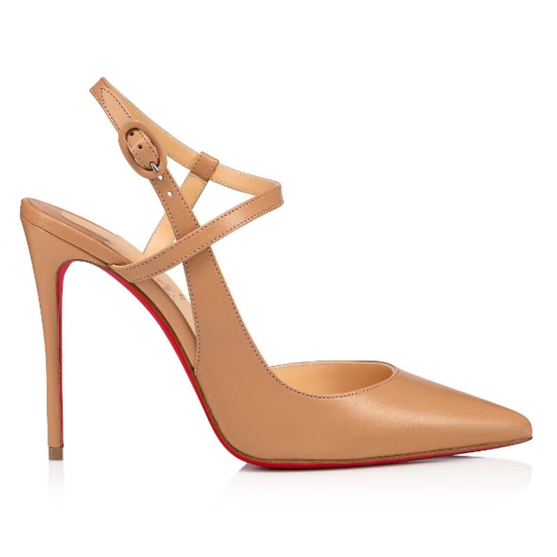 欧洲直采 christian louboutin萝卜丁 女鞋2021秋冬女士高跟鞋 粉红色