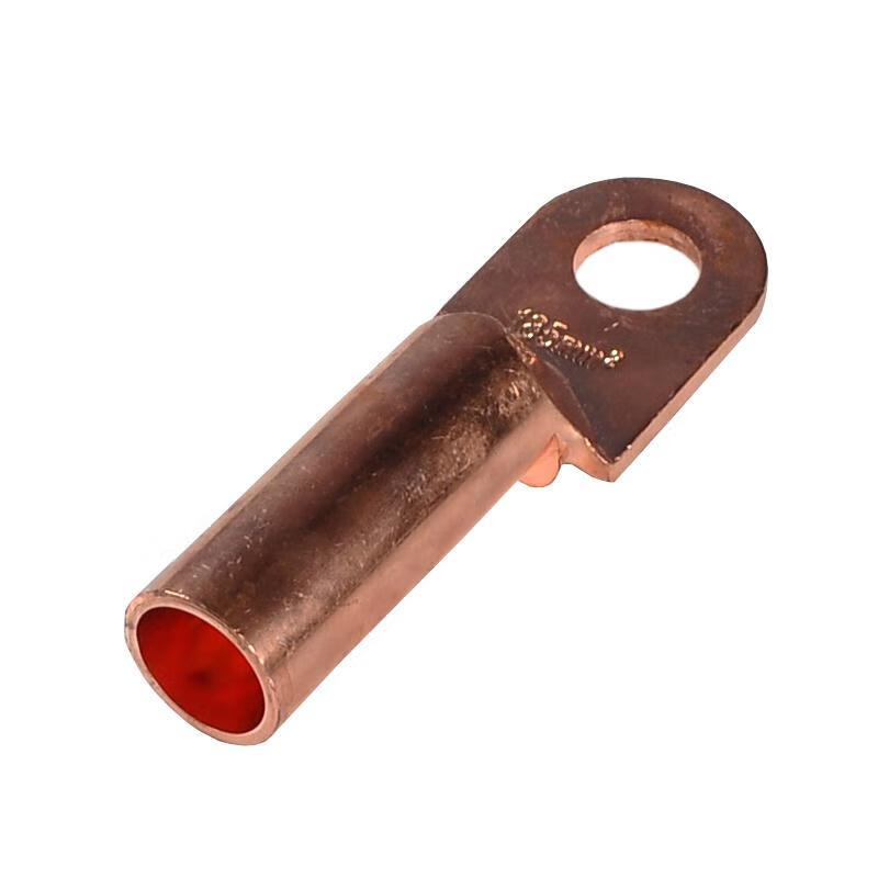 dt铜鼻子10-185平方线鼻子铜接线端子紫铜压线钳接头端子快速接线 dt
