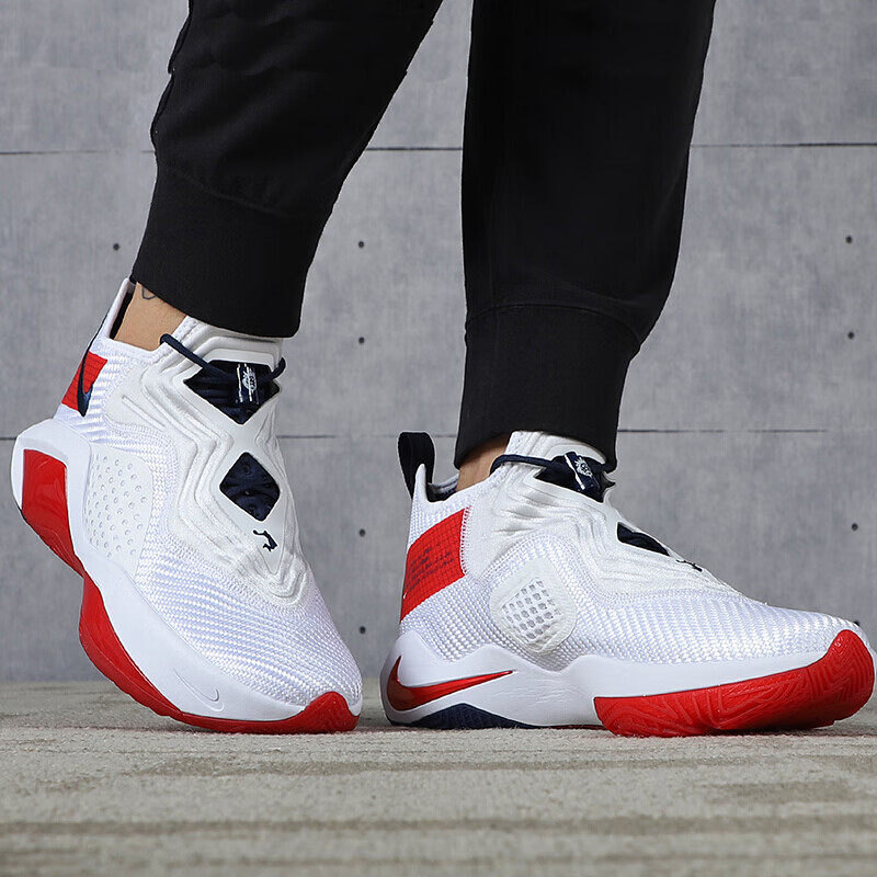 耐克男鞋2021春季新款运动鞋lebron詹姆斯士兵14代实战篮球鞋ck6047