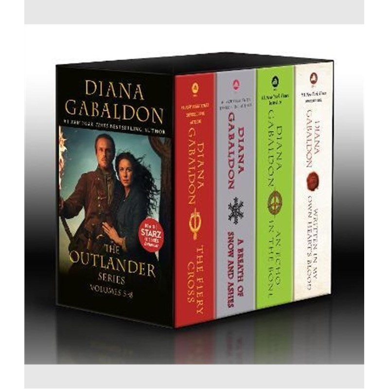 Outlander Volumes 5-8 (4-Book Boxed Set):The Fiery Cross, A Breath of Snow and Ashes, An Echo in the Bone, Written in My