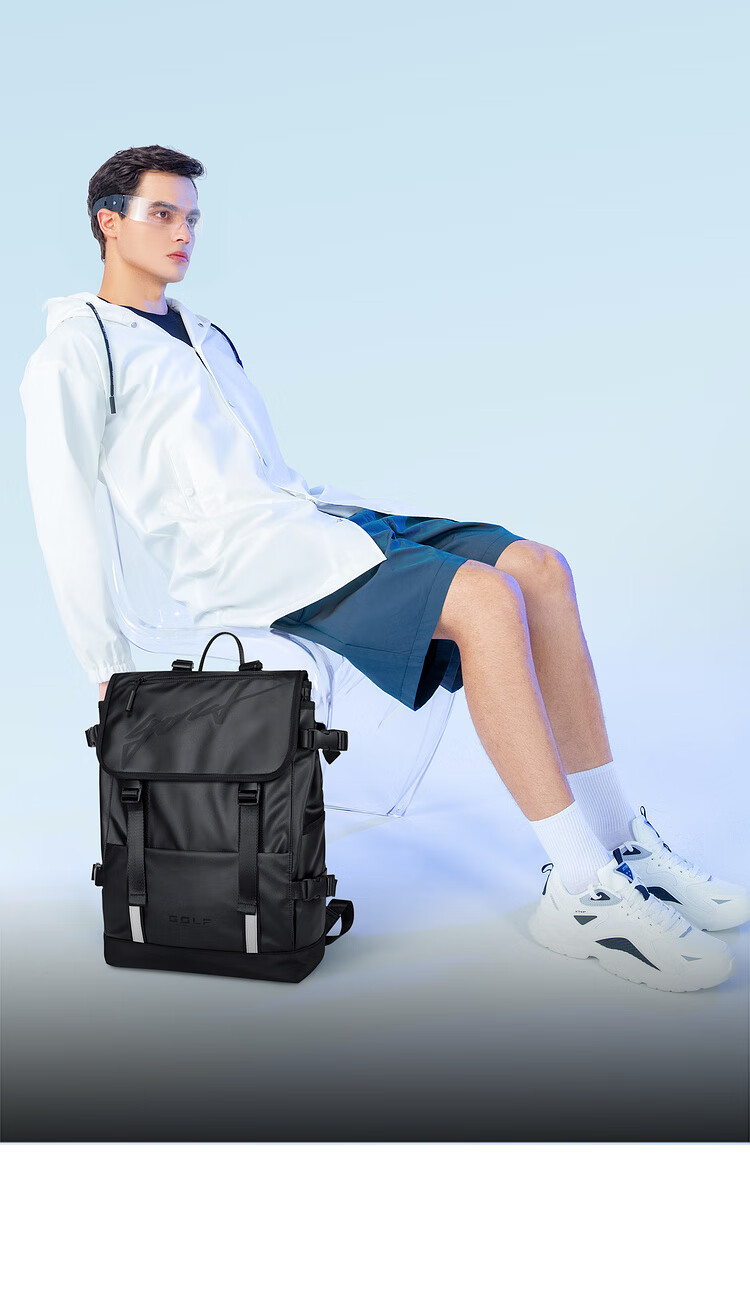 GOLF Laptop Backpack 15/16 Inch, Men's Casual Backpack for College Students, Business Trip And Outdoor Travel 8