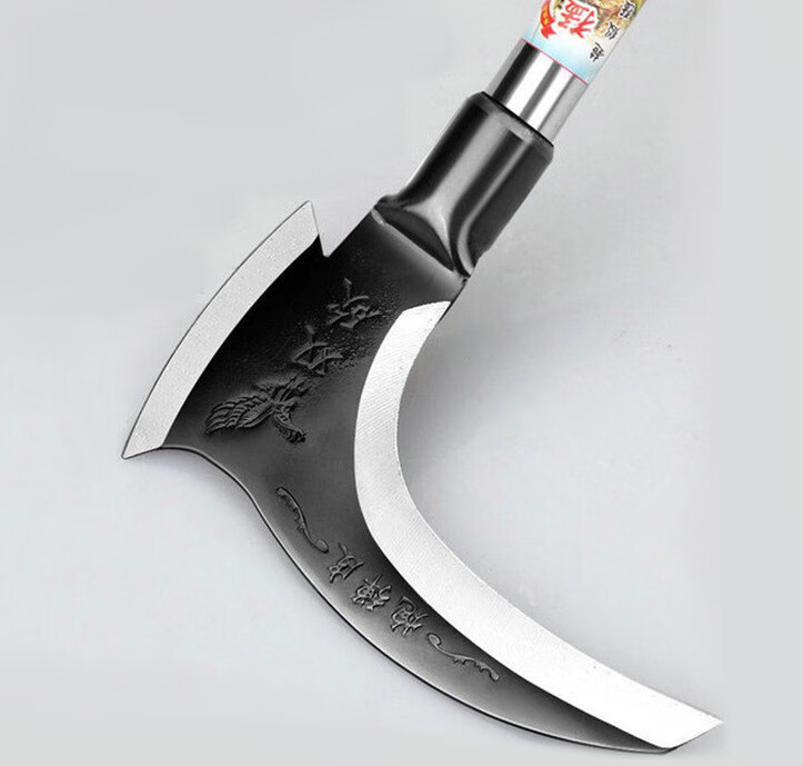 惠利得 高锰钢双砍镰刀砍柴砍树割草弯刀农用工具除草 两用镶刀双砍王