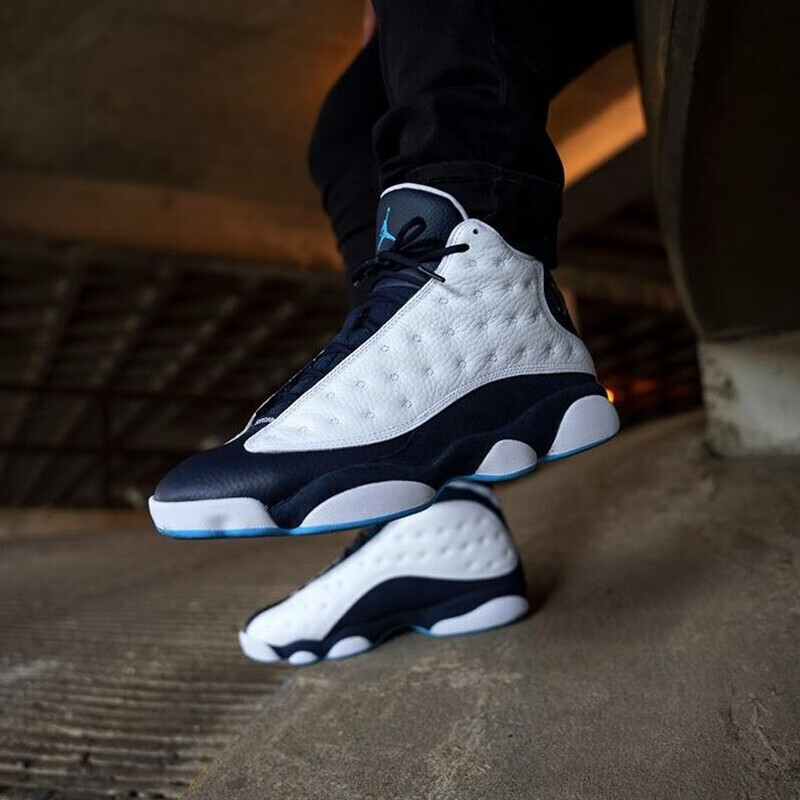 尖货nikeairjordan13aj13耐克运动鞋男子春季新款高帮减震实战篮球鞋