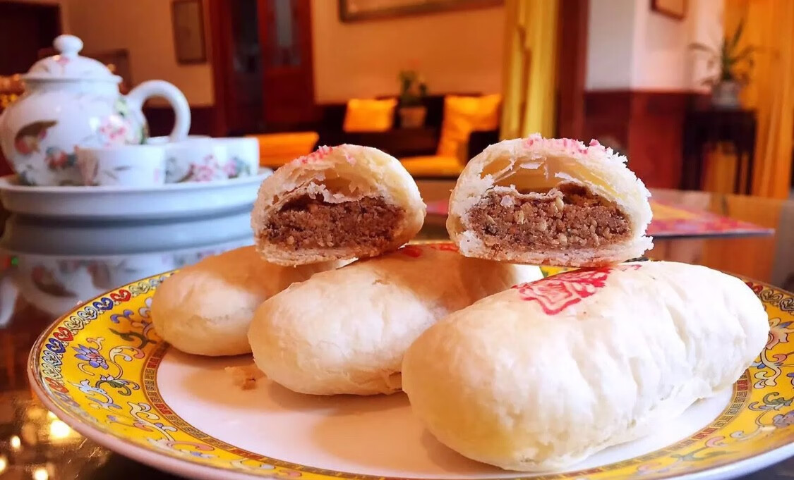 满族糕点点心老北京传统宫庭糕点富华斋饽饽铺 宫廷点心饽饽混拼 宫廷