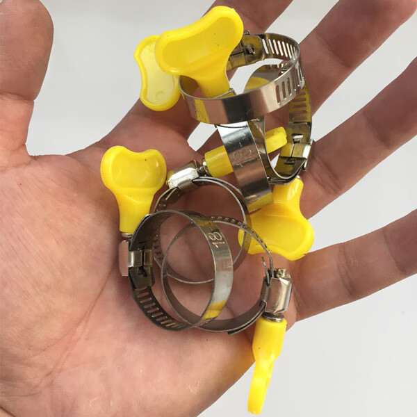 夹紧水管管卡子抱箍煤气管减压阀连接扎带接口卡扣活扣燃气灶锁扣