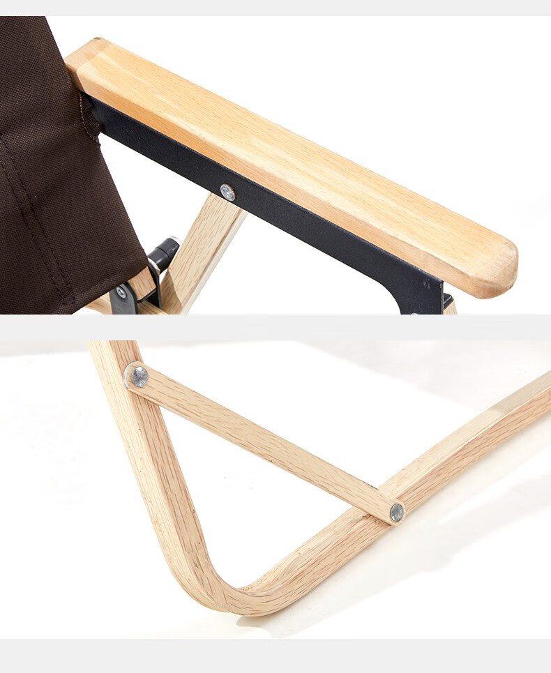 牧高笛(mobigarden)折叠椅 户外露营家庭休闲铝合金轻便靠背椅可折叠