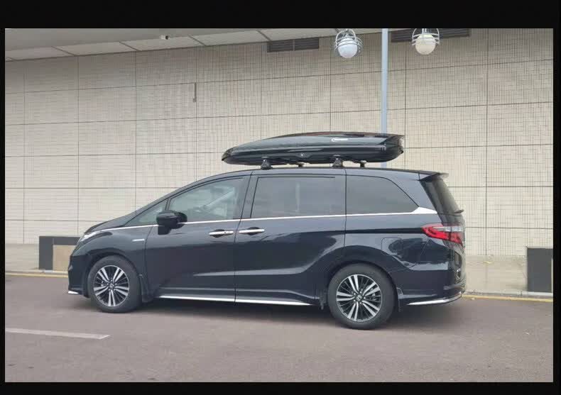 gl8陆尊es车顶行李箱行李架车载艾力绅行李箱定制款 荣威imax8横杆 免