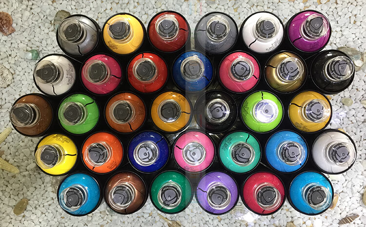 周止tn猛涂400ml进口街头涂鸦喷漆喷罐颜料墙绘壁画喷绘颜料丙烯喷罐