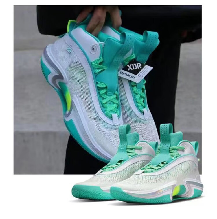 uprakf莆田aj36郭艾伦篮球鞋减震回弹实战球鞋青少年学生运动鞋断码男