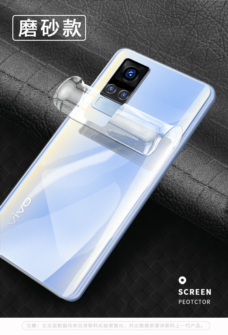lianqi家vivox50水凝膜x60pro前后手机背膜x50pro 全包覆盖曲面porvio
