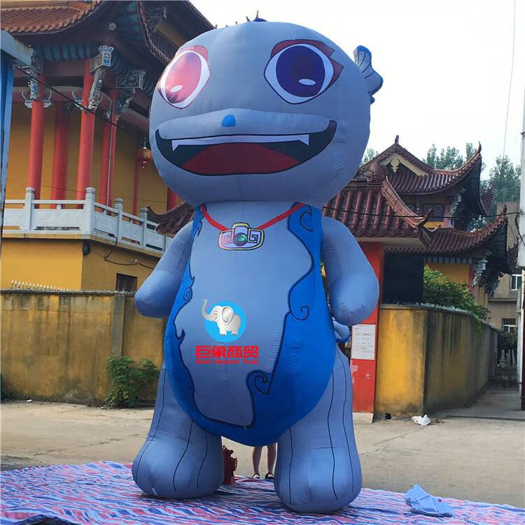 充气广告人偶充气卡通气模定制开业活动广告人偶吉祥物玩偶行走人公仔
