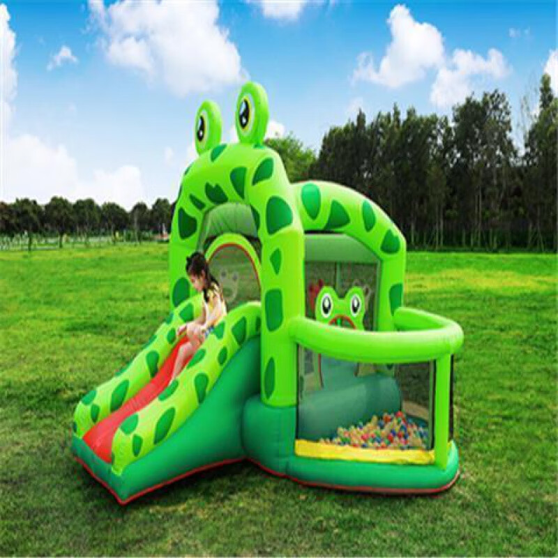 定制新款儿童充气城堡家用室内小型滑梯乐园淘气堡跳床宝宝玩具蹦蹦床