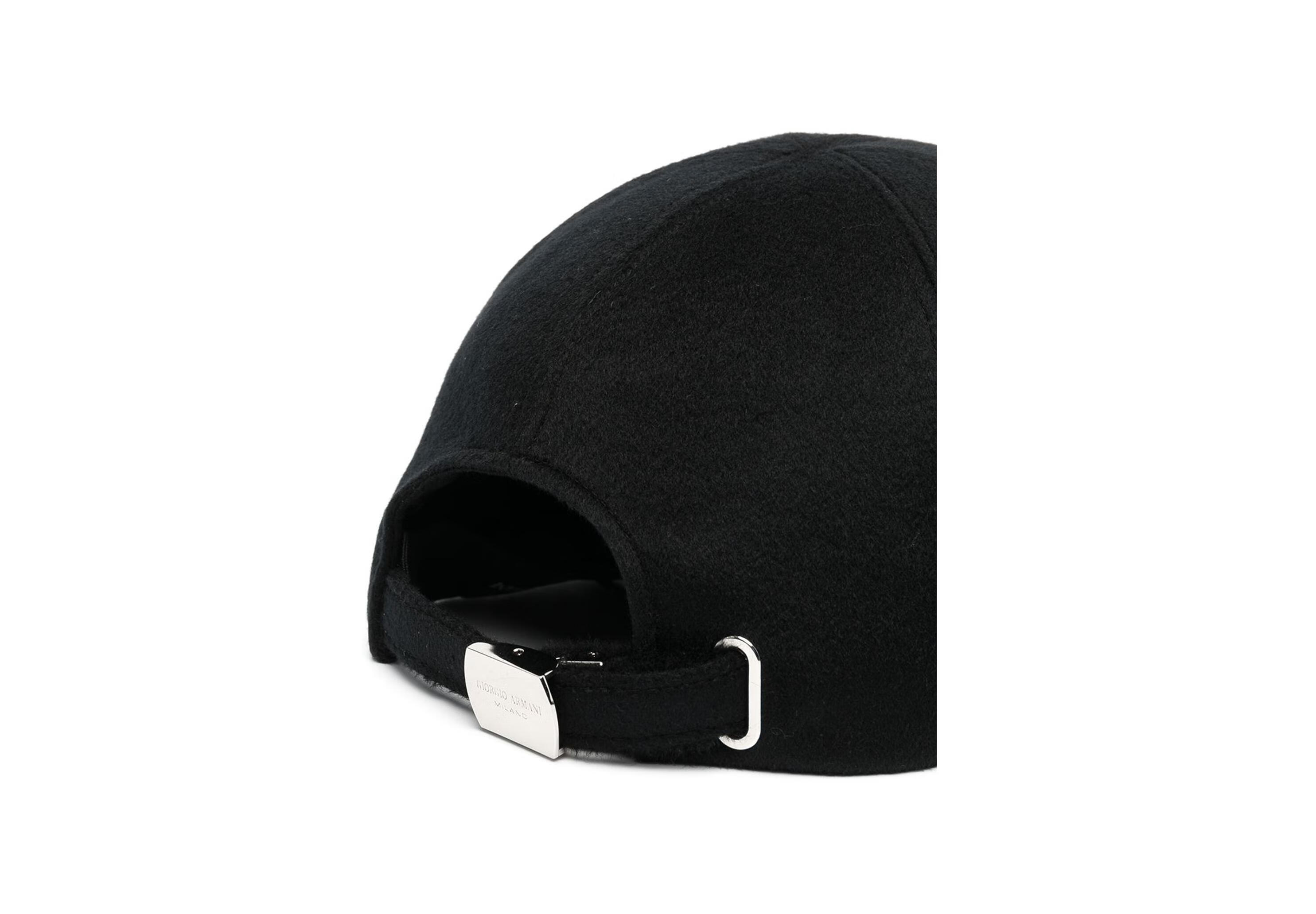 阿玛尼(giorgio armani)20秋冬男士混纺棒球帽 黑色 l【图片 价格