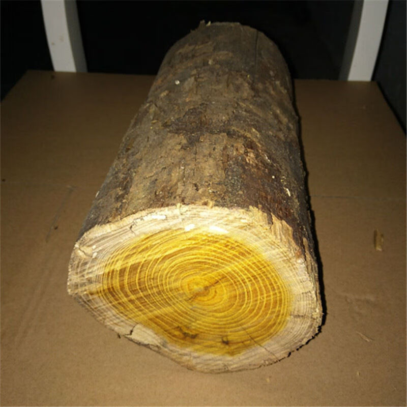 旻晶正宗北方柘木木料 黄金木刺其它佛珠笔筒弹弓料收藏老料 6-7斤一