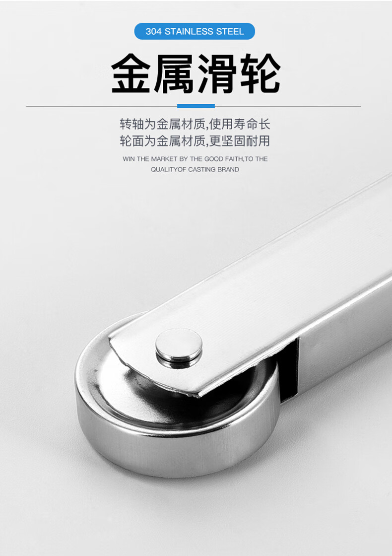 不锈钢防火门顺序器自动开门器消防门顺位器闭门器弹簧关门器 工字型