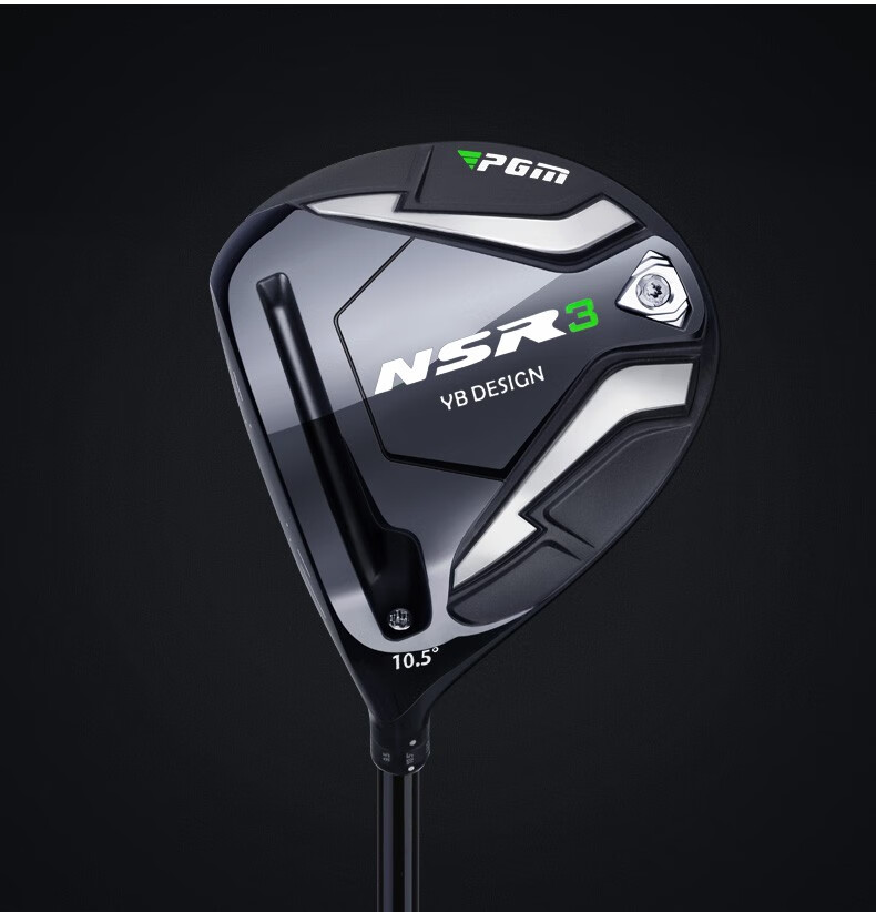 pgm 左手 高尔夫木杆 单支 高反弹一号发球木 可调角度 铸造钛金 黑色