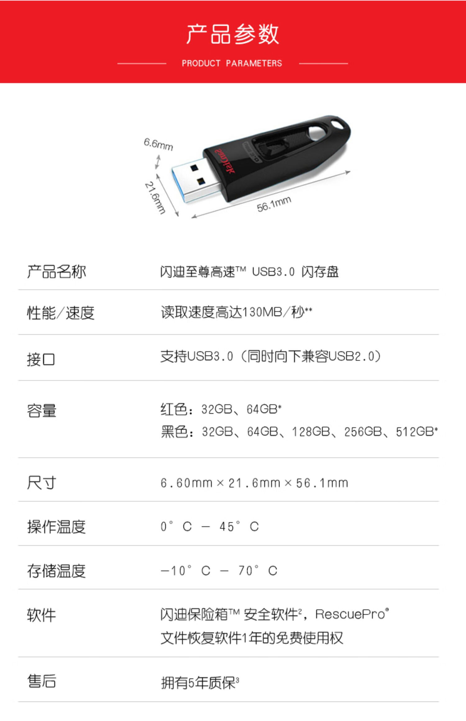 闪迪cz48拆解详图图片