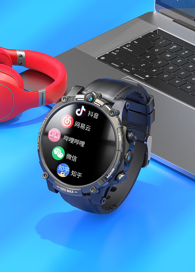 【现货速发】勒沃智能手表watch智能可插卡下载软件可线上网4g电话多