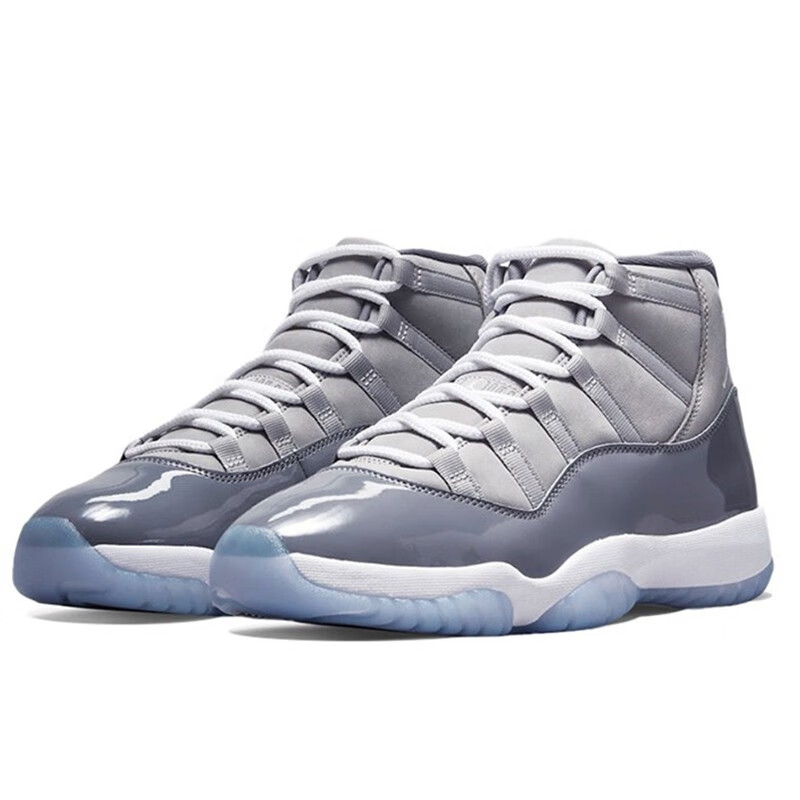 【现货】 air jordan 11 乔十一男子飞人篮球鞋378037-0 378037-016奶