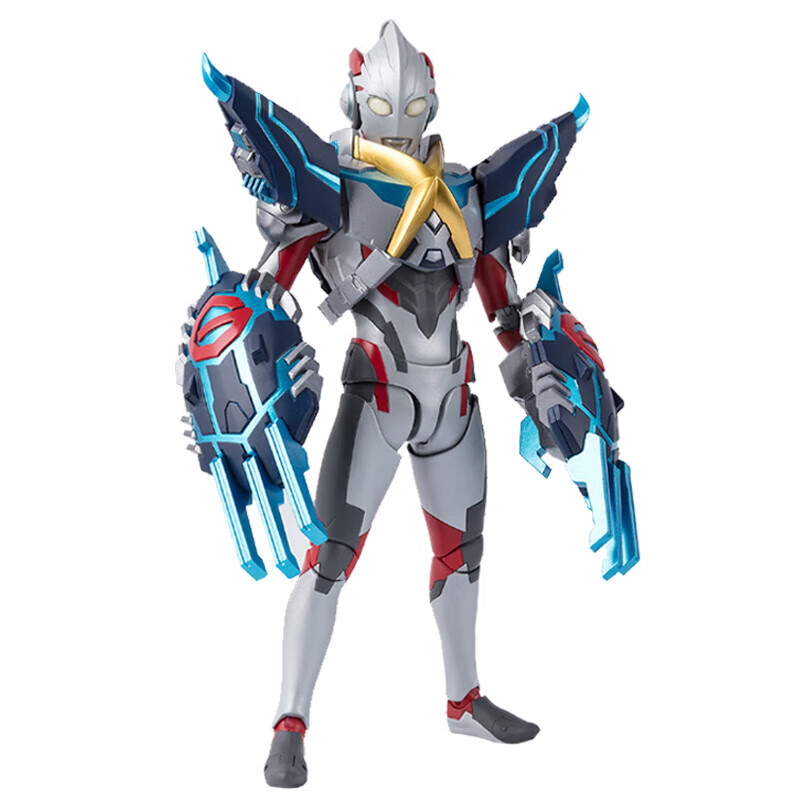 动漫模型超可动钢铁机动奥特曼早田进次郎shf魂限定初代玩具 718_泽塔