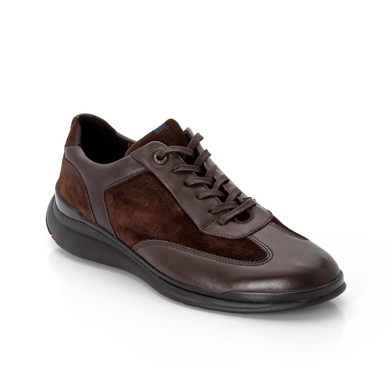 lloyd利来男鞋进口德国时尚休闲xmotton牛皮拼接轻便功能型舒适透气