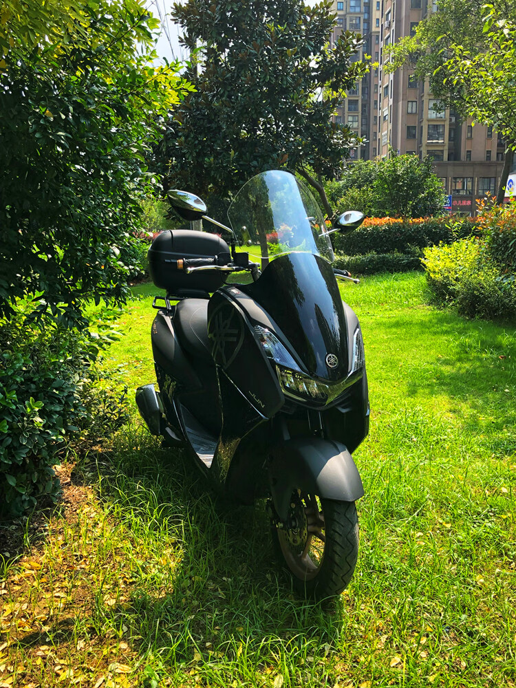 21-22年款雅马哈新巡鹰125挡风玻璃电喷巡鹰125摩托车风挡改装加高