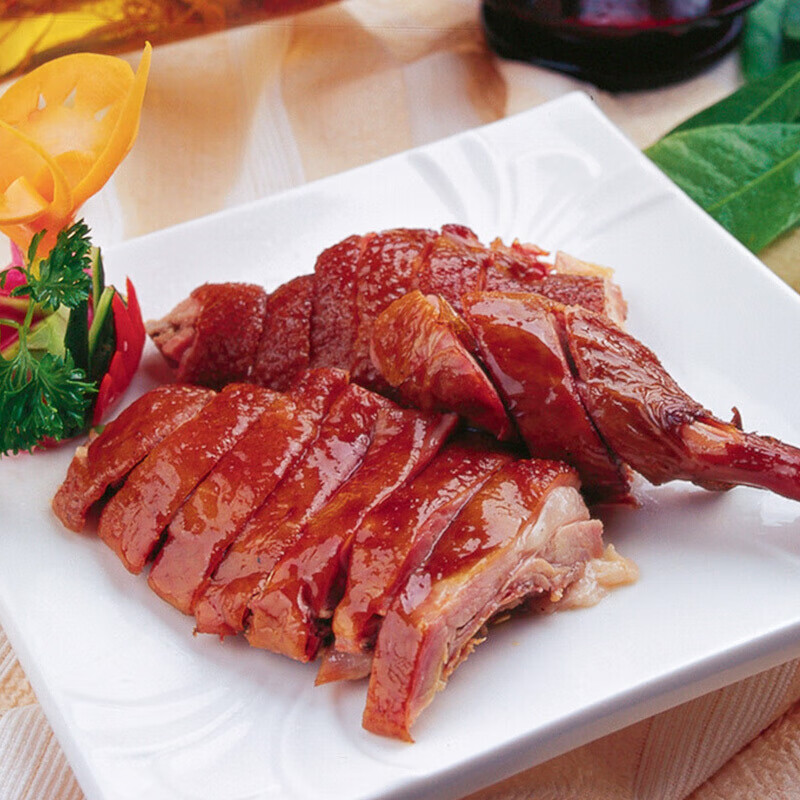 云舵 四川特产樟茶鸭姜茶鸭650克板鸭腌熏卤味各大饭店 650g*10只