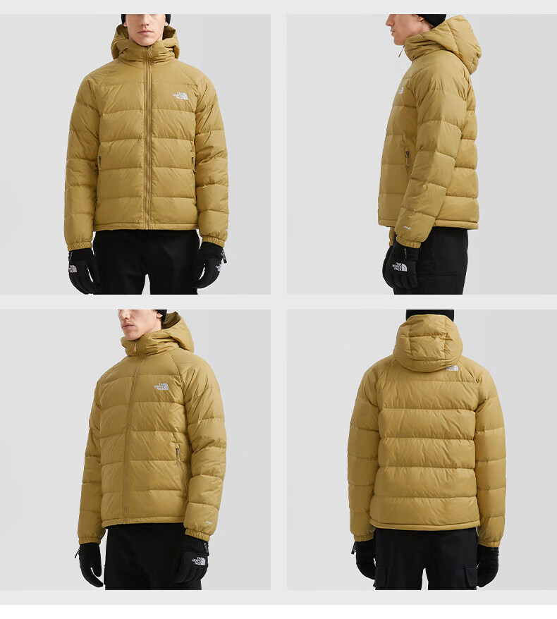 北面羽绒服男连帽22秋冬新款户外登山服徒步防风保暖600蓬鹅绒外套