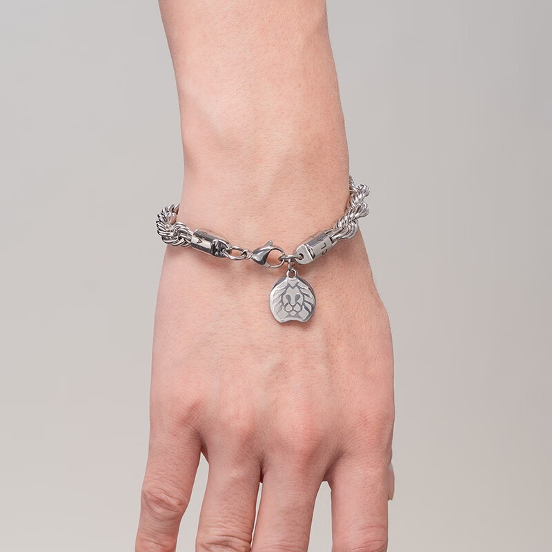 品牌官方rastaclat小狮子金属系列潮流手链项链男女生情侣款新年礼物