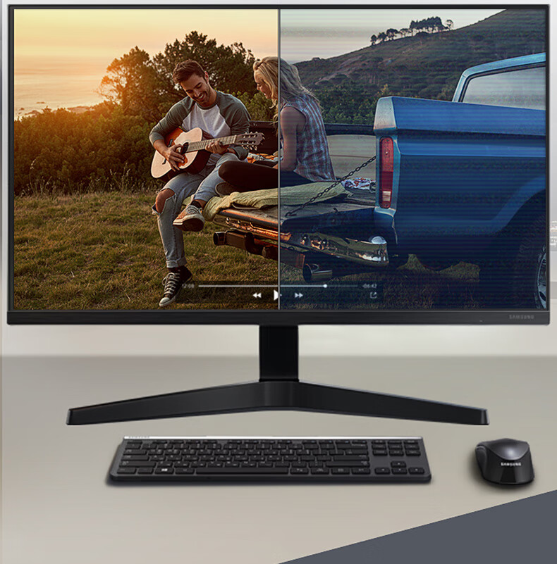 三星显示器27英寸75hz高清电竞ips游戏外接电脑显示屏f27t350fh