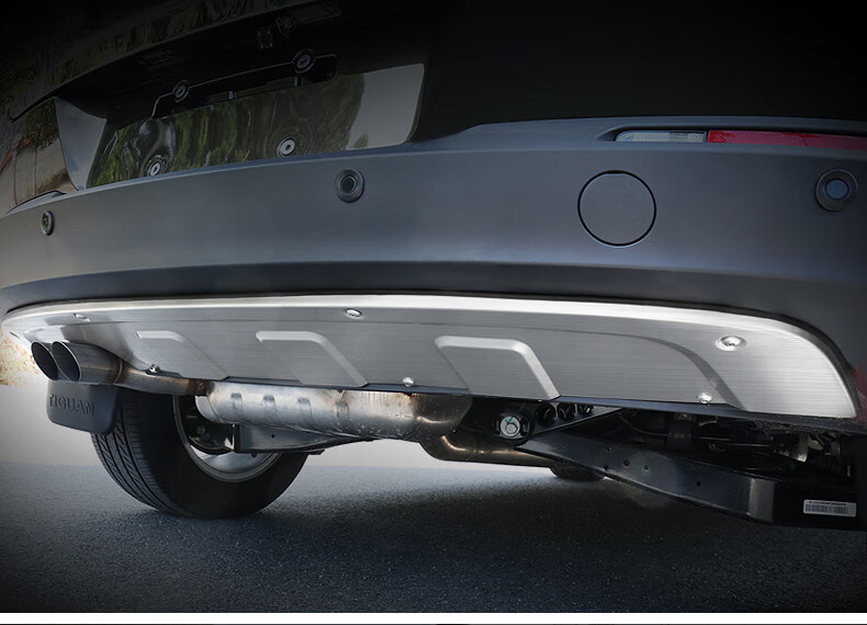 华饰 大众途观前后下护板保险杠防撞低配防护包围途观改装专用装饰