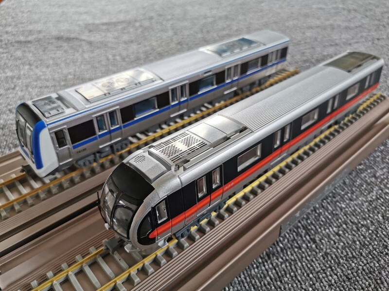 北京地铁模型7号线12789号线轨道交通仿真合金摆件商务礼品沙盘168168