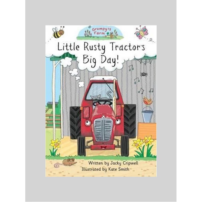 按需印刷Little Rusty Tractor's Big Day![9781787191617]