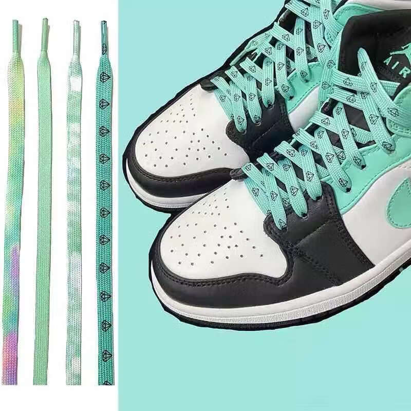 sb low高低帮鞋绳绿色 新aj扎染鞋带 160cm【图片 价格 品牌 报价】