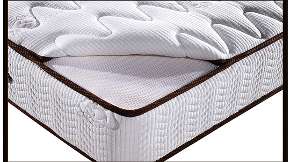 卡舒兰 床垫 乳胶床垫 山羊绒面料针织高回弹海绵乳胶床垫1.