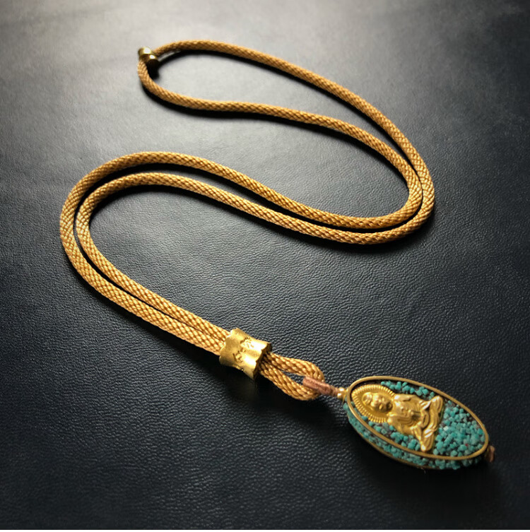 蜜蜡项链绳子手工编织吊坠挂绳玉石玉坠平安扣挂绳文玩把玩件吊坠配