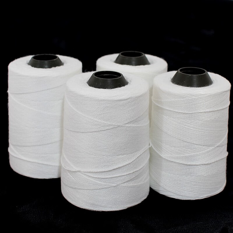 逸飞封包线封口线编织袋扎口线手提打包机线缝纫白线粗线缝包线10卷