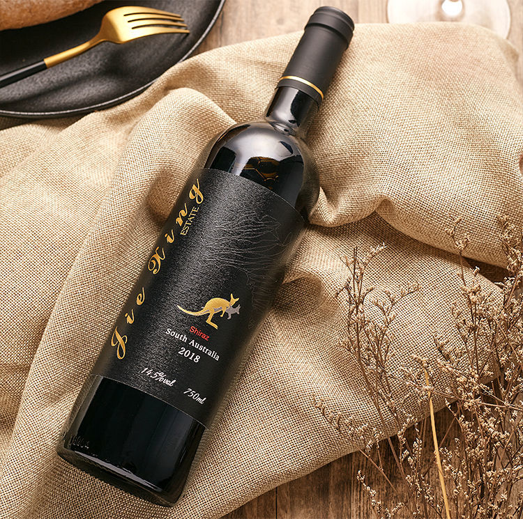 【京品严选】捷星葡萄酒 西拉子葡萄澳洲原瓶进口袋鼠捷星高端红酒14.