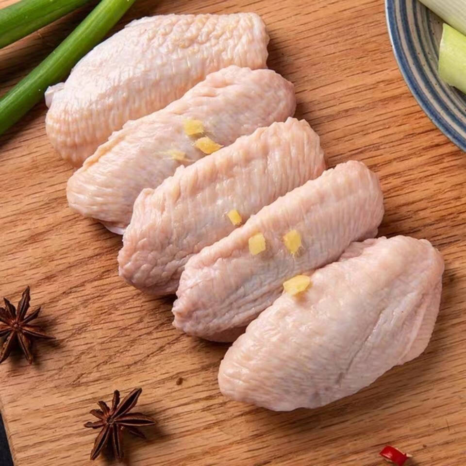冷冻鸡翅中冰鲜鸡肉烤翅批发活杀带血4斤装