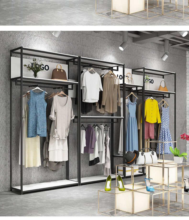 衣服金属衣帽架服装店陈列架女装店货架置物架专用童装店展示架落地式