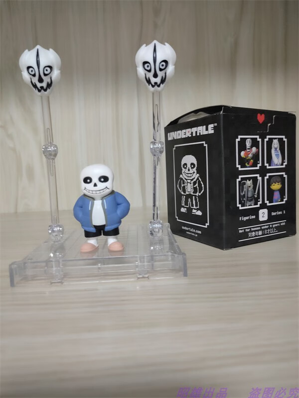 传说之下手办 传说之下sans龙骨跑undertale同人inksans周边实心收藏